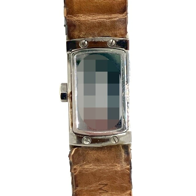 モーブッサン MAUBOUSSIN 腕時計 ウォッチ クオーツ ダイヤ パイソン  