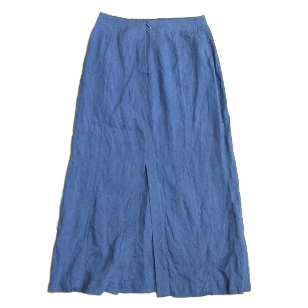 フェンディ FENDI 美品 リネン セットアップ スキッパーシャツ