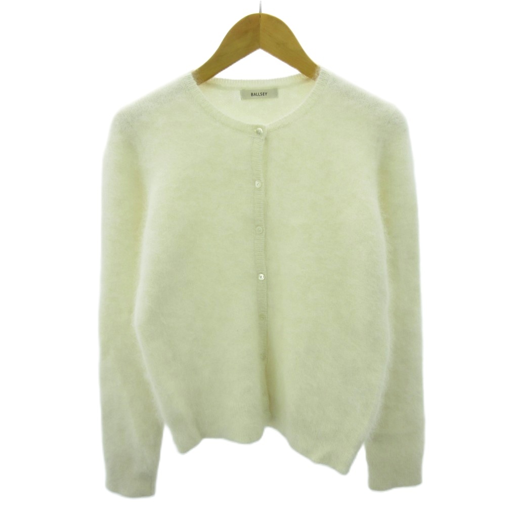 ボールジー トゥモローランド カーディガン ニット ウール 38 茶 ブラウン ボールジー トゥモローランド カーディガン ニット クルーネック ウール 40