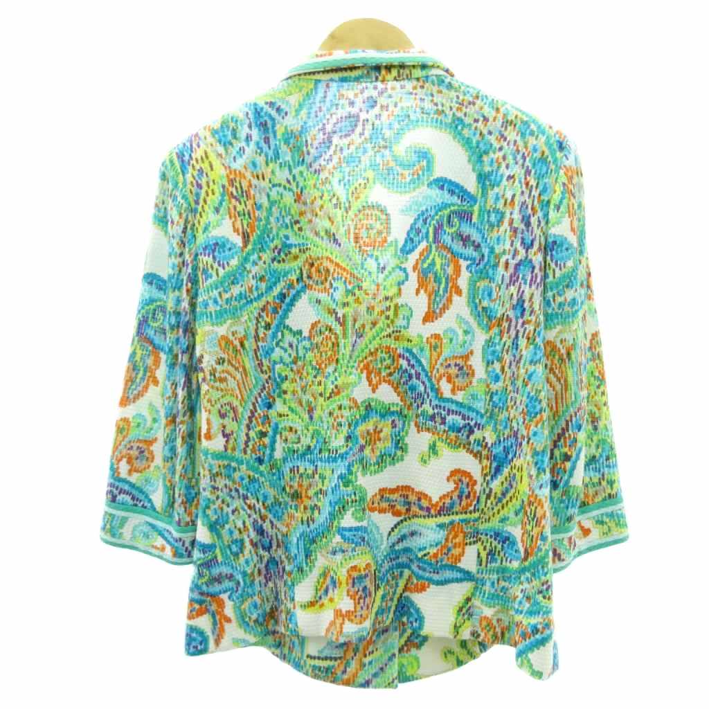 レオナール LEONARD FASHION 総柄 スカート スーツ セットアップ