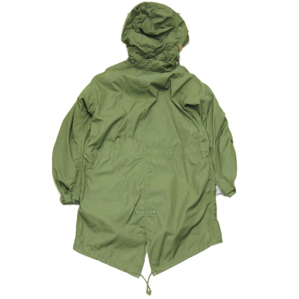 実物 80's M65 希少 XSサイズ フィッシュテールパーカー ブラスジップ 極美品 XS アルミジップ 71年 M-65 フィッシュテールパーカー モッズ