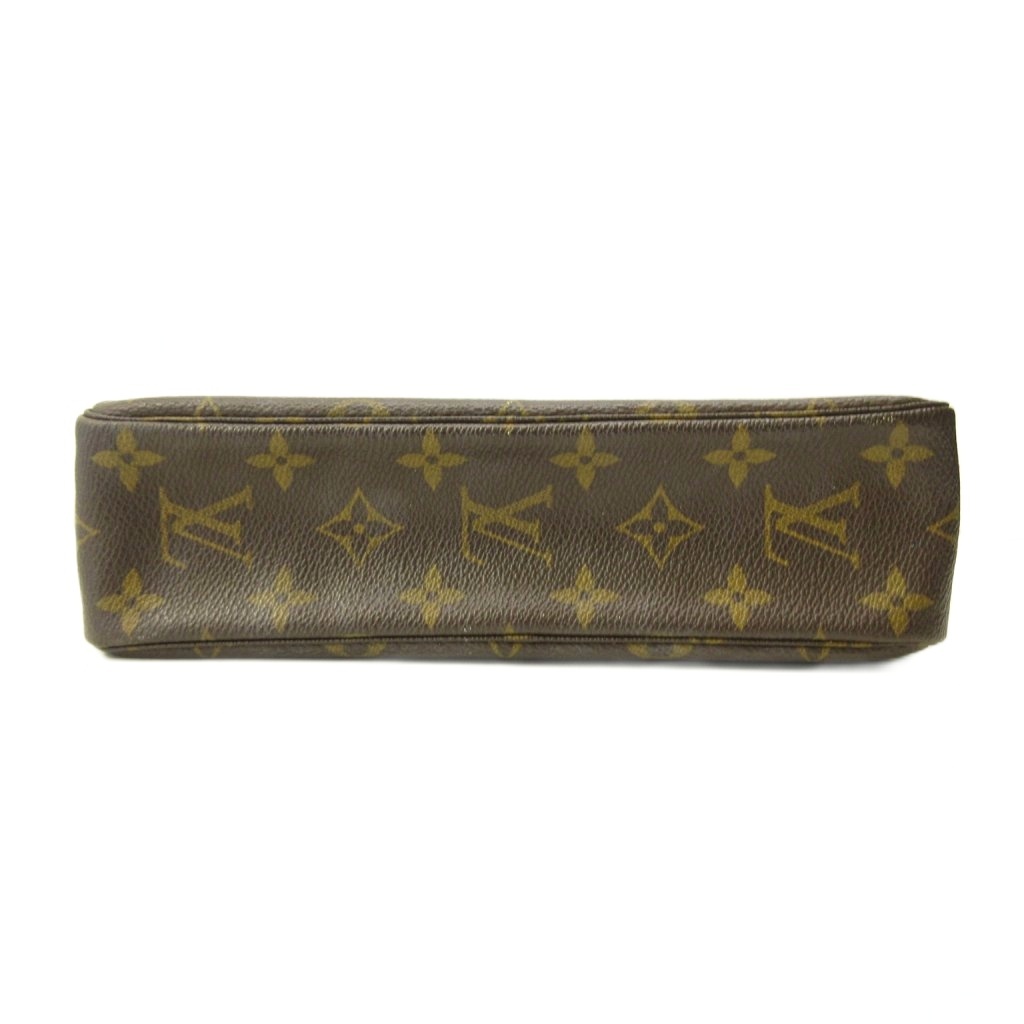 ルイヴィトン LOUIS VUITTON トゥノース・トワレット23 ポーチ モノグラム 総柄 レザー 茶 ブラウン M47524 0406 ☆AA★ レディース