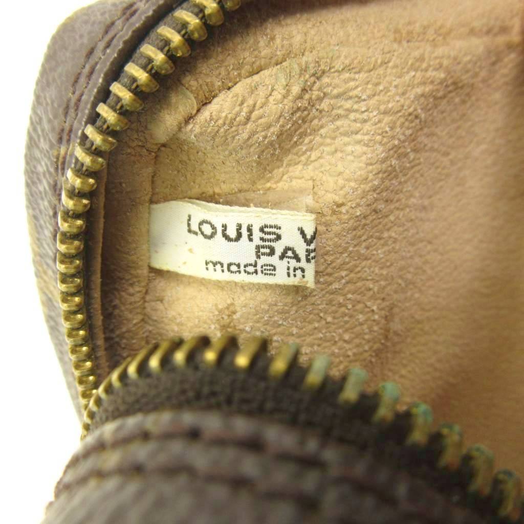 ルイヴィトン LOUIS VUITTON トゥノース・トワレット23 ポーチ モノグラム 総柄 レザー 茶 ブラウン M47524 0406 ☆AA★ レディース