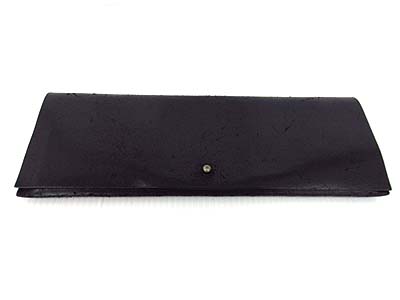 リックオウエンス Rick Owens 13SS クラッチバッグ フラップ レザー 黒 