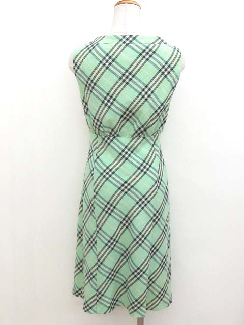 Burberry blue label ノースリーブ ワンピース ノバチェック バーバリーブルーレーベル BURBERRY BLUE LABEL ワンピース