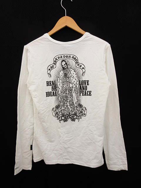 Roen ロエン ロンT 白 スカル Roen（Tシャツ/カットソー(七分/長袖