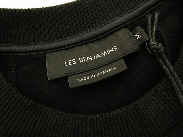 レスベンジャミンズ LES BENJAMINS スウェット トレーナー 長袖 裏起毛 