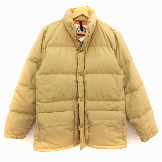 ザノースフェイス THE NORTH FACE ダウンジャケット ダブルジップ 茶  