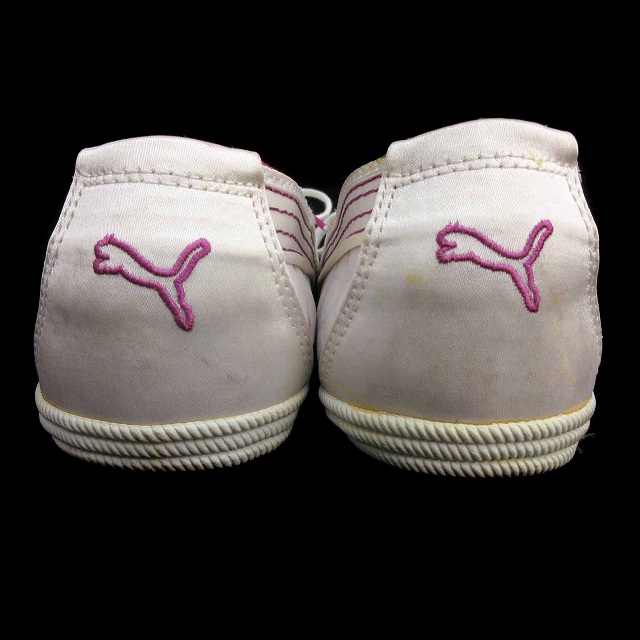 プーマ PUMA スニーカー 350183 06 バレーシューズ ドット 白 紫