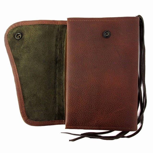 希少! Nagual ナグァール ウォレット 鹿革 925／財布 シルバー