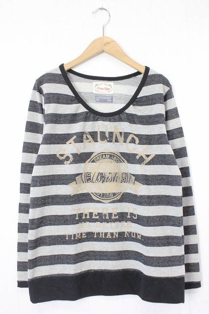 heaven Tシャツ・カットソー 長袖 heaven Tシャツ・カットソー 長袖 SEVENTH HEAVEN 長袖カットソー XL