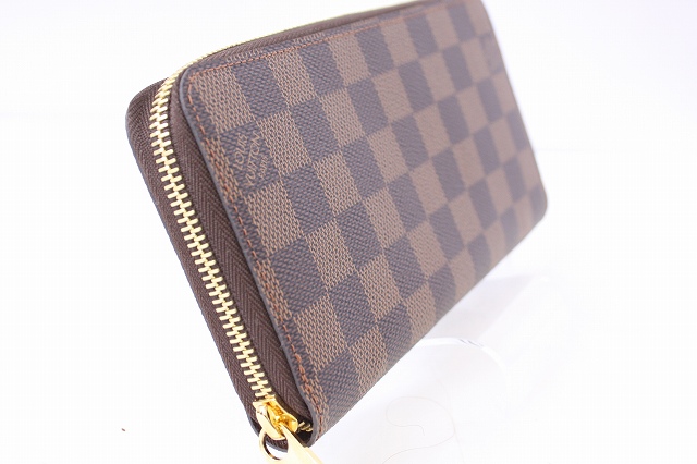 極美品 ルイヴィトン LOUIS VUITTON ダミエ 長財布 ラウンドファスナー 