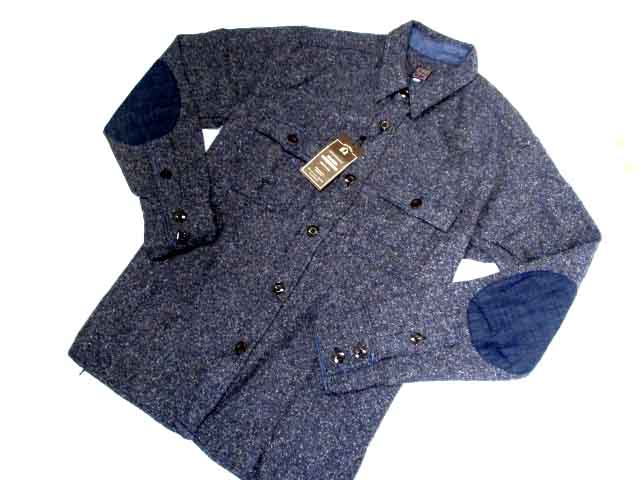未使用品 桃太郎ジーンズ MOMOTARO JEANS BLUED GARMENTS シャツ 長袖 