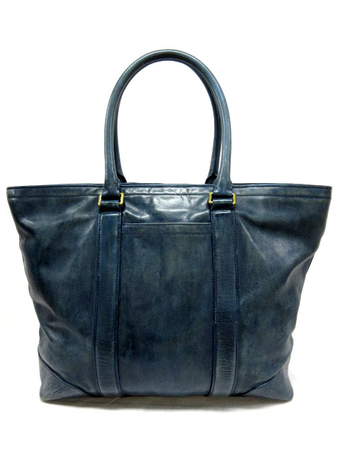 コーチ COACH バッグ ブリーカー ビジネス トート レザー 2WAY 青  