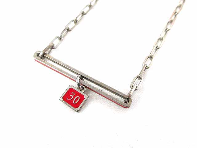 クリスチャンディオール Christian Dior ネックレス 30 シルバーカラー