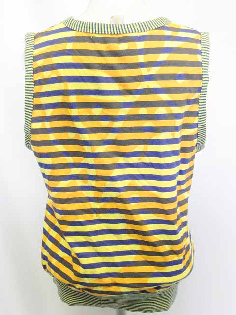 イーリーキシモト ELEY KISHIMOTO カットソー ノースリーブ Vネック 