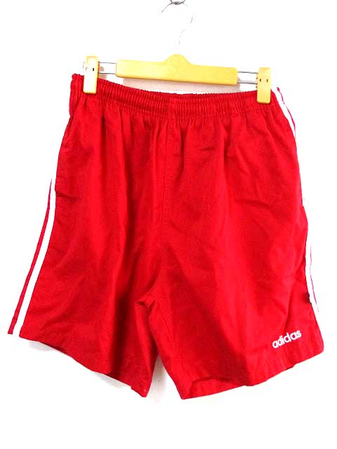 アディダス adidas パンツ ボトムス ハーフパンツ 赤系 34