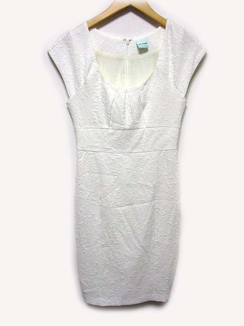 トレイシーリース Tracy Reese Plenty Dresses ワンピース フォーマル ノースリーブ 膝丈 総柄 白 レディース 126 ベクトルパーク