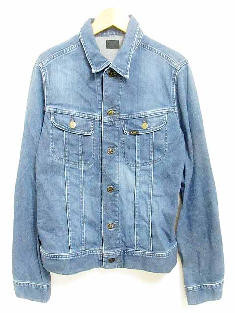 リー Lee デニム ジャケット Gジャン コットン 長袖 青 M メンズ 126 ベクトルパーク
