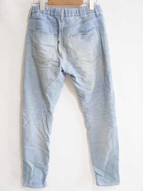 ユニクロ Uniqlo パンツ ジョガーパンツ ロング丈 ウエストゴム 無地 青 S W68 76 メンズ 126 ベクトルパーク