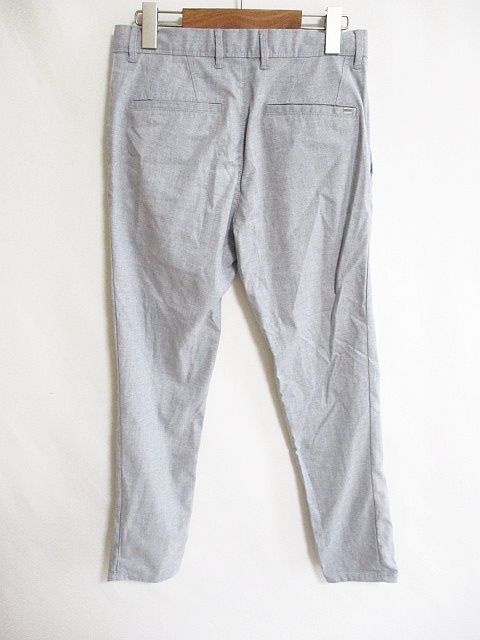 ザラ Zara スラックス パンツ スキニー グレー 36 メンズ 126 ベクトルパーク
