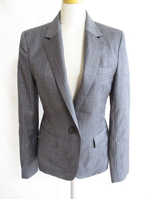 アンタイトル Untitled セットアップ ストライプ パンツ スーツ グレー 1 2 レディース 126 ベクトルパーク