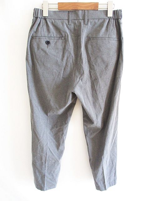 未使用品 レイジブルー Rageblue テーパードパンツ スラックス クロップド グレー M メンズ 126 ベクトルパーク