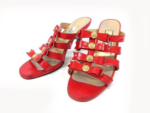 ジャンニヴェルサーチ GIANNI VERSACE サンダル ミュール 
