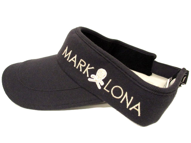 新品未使用 マーク＆ロナ ゴルフ サンバイザー マーク＆ロナ