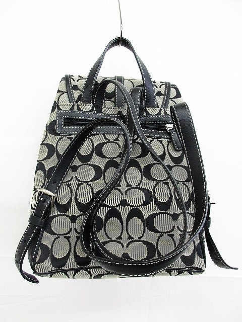 コーチ COACH クラシック シグネチャー スモール バックパック 