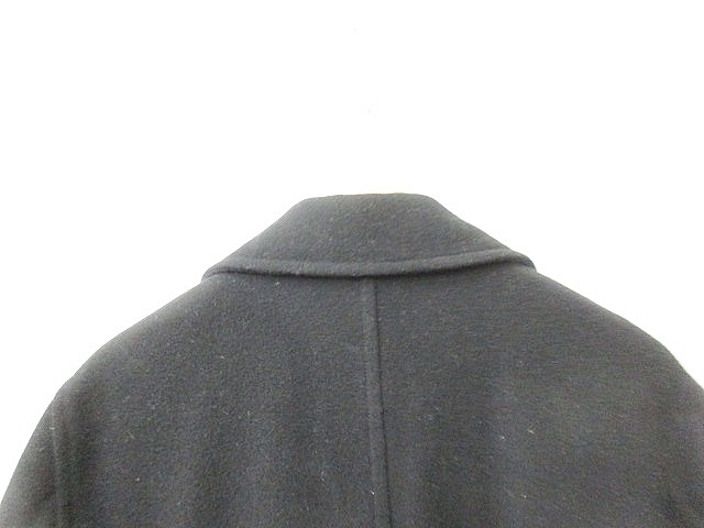 ユニクロ Uniqlo Pコート ウールコート ジャケット 長袖 ビッグボタン 無地 キルティング ブラック 黒 Xl メンズ 135 ベクトルパーク