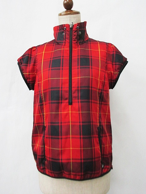 マンシングウェア MUNSINGWEAR ゴルフウエアー ナイロンパーカー 半袖  