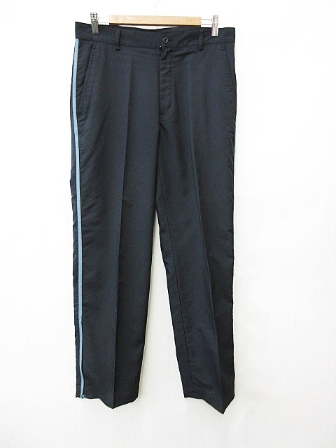 NIKE GOLF ナイキゴルフ【M】メンズ ロングパンツ　ブラック黒　美品 ナイキゴルフ NIKE GOLF ストレートパンツ ゴルフウェア ロング ロゴ