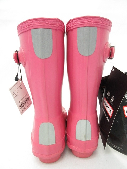 【未使用・保管品】美品　HUNTER/ハンター レインブーツ　ピンク 長靴 HUNTER（ハンター） 長靴 レインブーツ WOMEN PLAY NEOPRENE BOOT