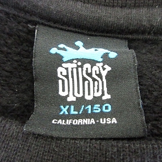 ステューシー STUSSY カットソー トレーナー 長袖 丸首 スェット