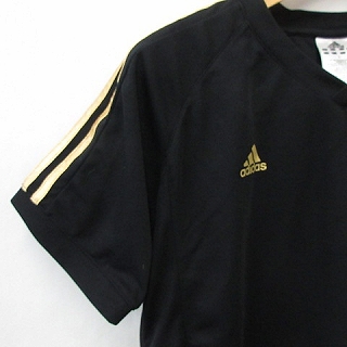 アディダス adidas 新品 未使用 Tシャツ ハーフパンツ 上下セット 黒 adidas アディダス Tシャツ ハーフパンツ 上下 ジュニア
