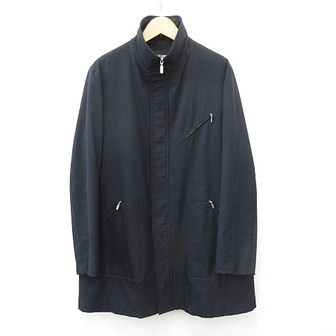 ジョルジオアルマーニ GIORGIO ARMANI コート スタンドカラー ジップ 