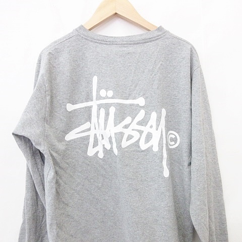 Stussy グレー トレーナー 長袖M 楽天市場】ステューシー トレーナー 刺繍ストックロゴ