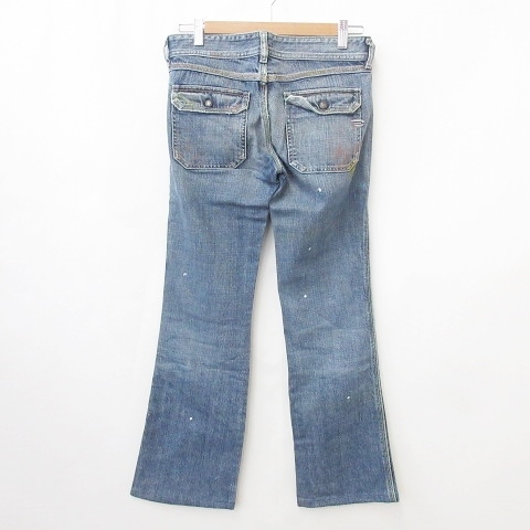 ディーゼル DIESEL パンツ ジーンズ ロング ペイント加工 ダメージ加工 