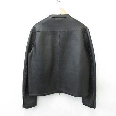 未使用品 フェンディ FENDI ジャケット ブルゾン ジャンパー レザー 