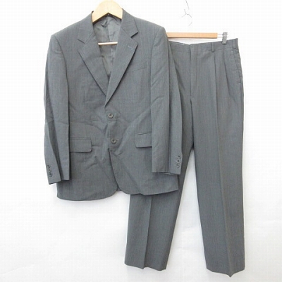 Gieves Hawkes スーツ ジャケット テーラードジャケット パンツ スラックス シングル 背裏 無地 グレー メンズ 135 ベクトルパーク Gieves Hawkes スーツ ジャケット テーラードジャケット パンツ スラックス シングル 背裏 無地 グレー メンズ 135 ベクトルパーク