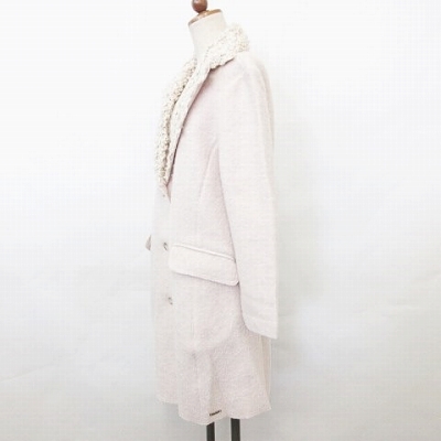 未使用品 ディーゼル DIESEL コート チェスターコート ロング ボア  