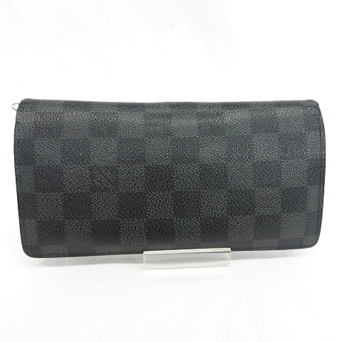 ルイヴィトン LOUIS VUITTON ポルトフォイユ ブラザ ダミエ グラ  