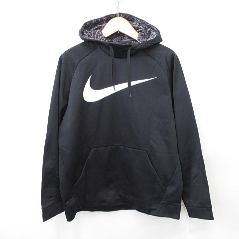 ナイキ Nike パーカ プルオーバー 長袖 ラグラン袖 フード 別布 プリント 裏フリース ポケット 黒 白 Xxl メンズ 135 ベクトルパーク ナイキ Nike パーカ プルオーバー 長袖 ラグラン袖 フード 別布 プリント 裏フリース ポケット 黒 白 Xxl メンズ 135 ベクトルパーク