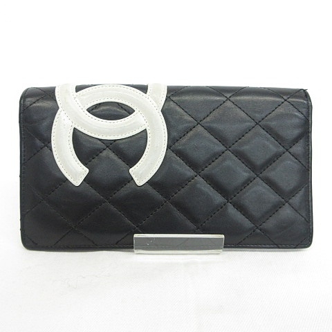 シャネル CHANEL 小物 財布 長財布 ウォレット カンボンライン 