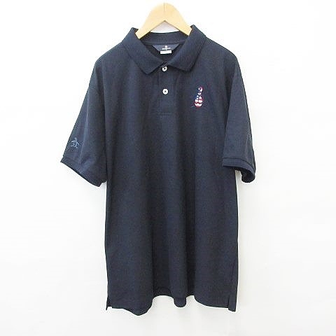 Munsingwear ネイビー ポロシャツ　試着のみ Penguin by Munsingwear ペンギン バイ マンシングウェア