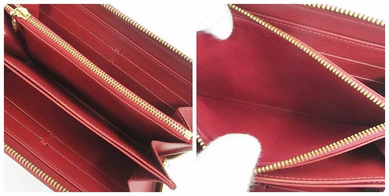 ルイヴィトン LOUIS VUITTON 財布 長財布 モノグラム ヴェルニ