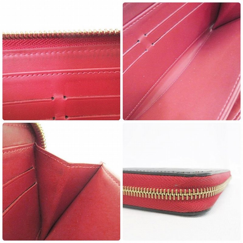 ルイヴィトン LOUIS VUITTON 財布 長財布 モノグラム ヴェルニ