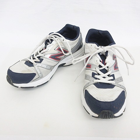 ニューバランス New Balance スニーカー ランニングシューズ レースアップ 360v3 白 紺 ホワイト ネイビー 25 2e Mr360wn3 メンズ 135 ベクトルパーク