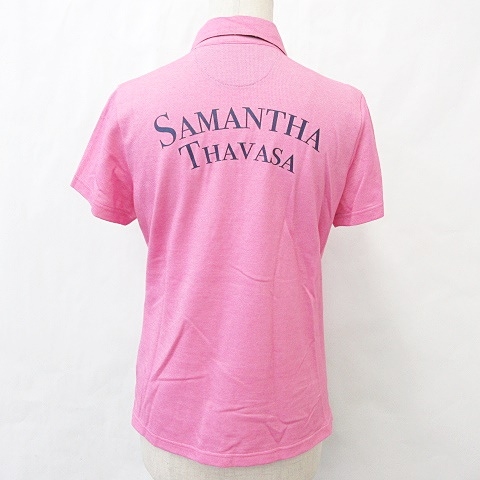 Samantha Thavasa No.7 レディースシャツ 40 サマンサタバサ Samantha Thavasa NO.7 ゴルフ ウエア シャツ